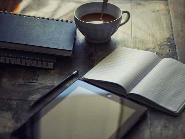 devotional journal coffee